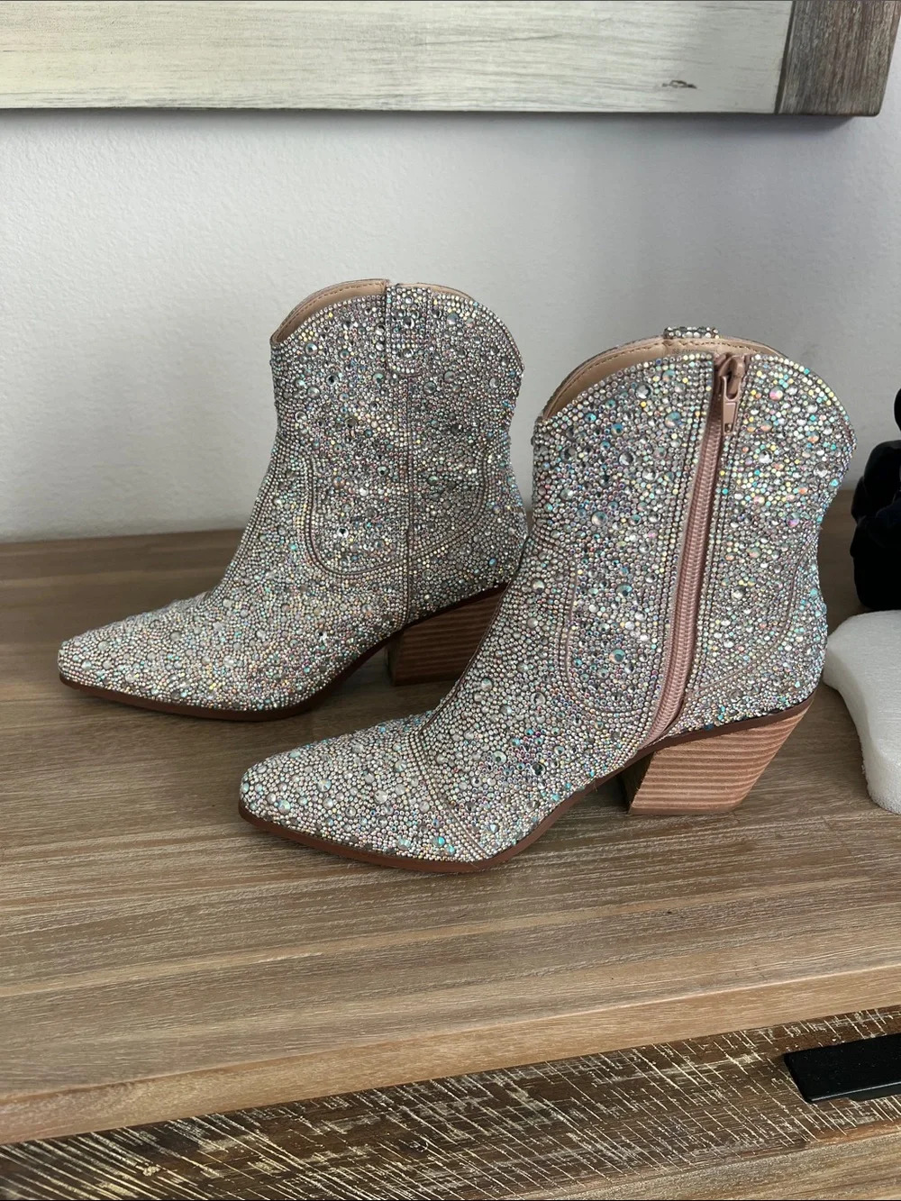 Betsey Johnson sparkling crystal